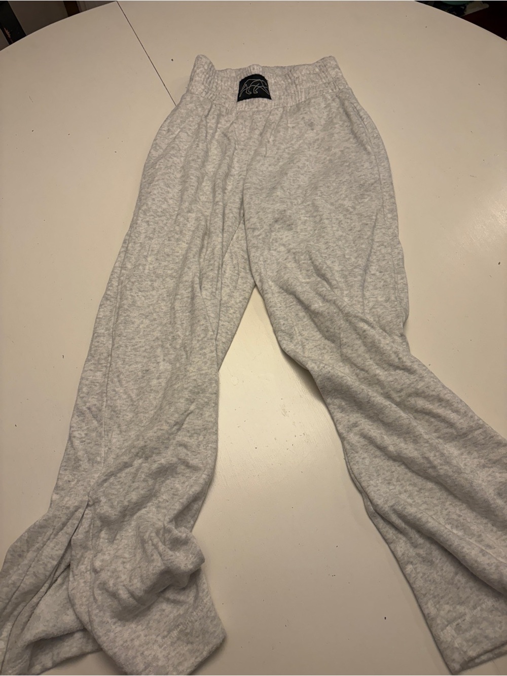 Kids Light Gray Sweat Joggers — Comfortable Everyday Bottoms